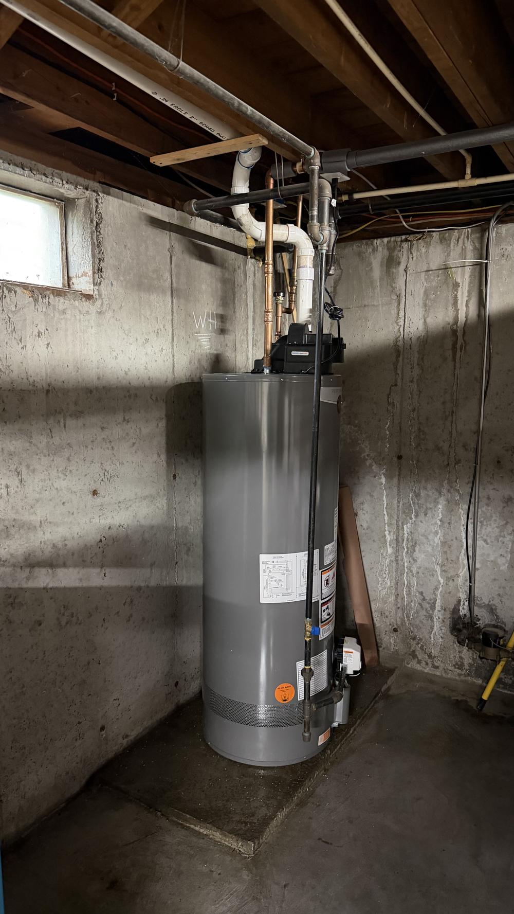 Water heater installation